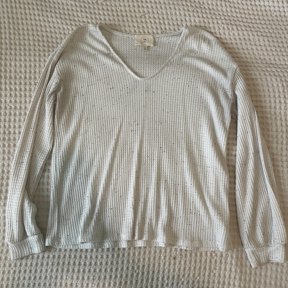 Anthropologie Confetti Sprinkled Sweater